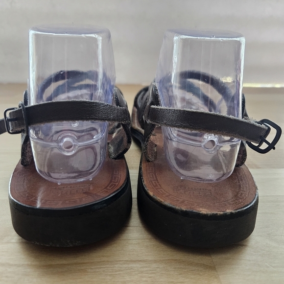 NIMROD Israeli Sandals Handmade 100% Leather Sz 9.5 - Picture 4 of 12